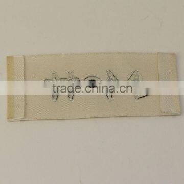 Merrow Border Garment Woven Label Computerized Damask Neck Label photo-4