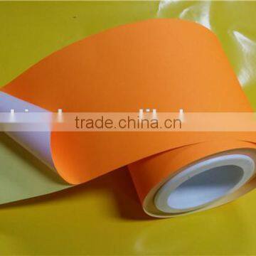 80gsm colored self adhesive fluorescent paper for label material