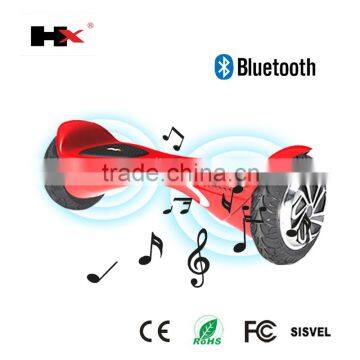 HX UL2272 Cheap 2 Wheels Self Balancing Scooter Samsung Battery With Colorful LED and Bluetooth Speaker photo-3