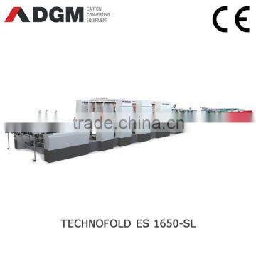 Fully Automatic High-Speed cardboard folder gluer machine ES-1650-SL