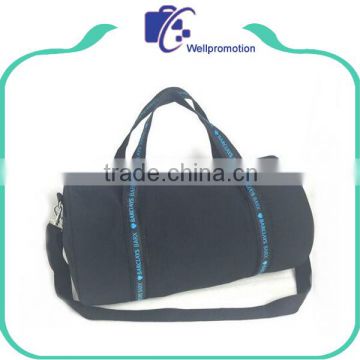 Wholesale men black canvas duffle bags