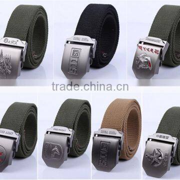 Military special tactical webbing belt for military uniform