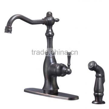 Oil Rubbed Bronze Commercial Style Kitchen Faucet with Spray 8662-ORB