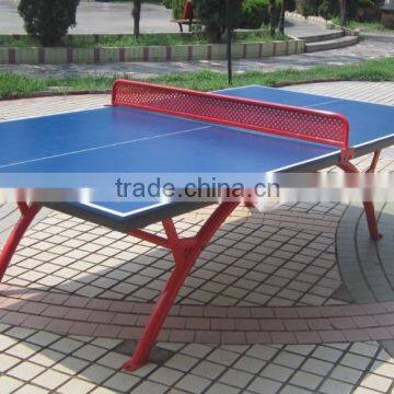 Outdoor waterproof table tennis table