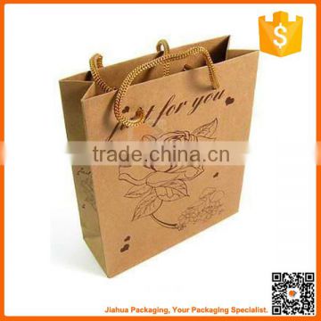 Custom printed full colors kraft paper bag