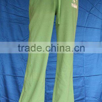 Fleece casual ladies palazzo pants