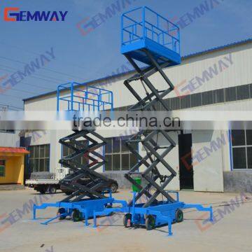 6m Portable mobile hydraulic lift elevator