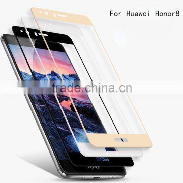 new premium 0.33mm 2.5d edge to edge tempered glass screen protector for huawei honor V8