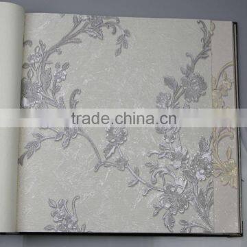 New Catalog of 2014 Pvc Deep Embossed Wallpaper Italian Style Alpha 80501 Waterproof Soundproof photo-2