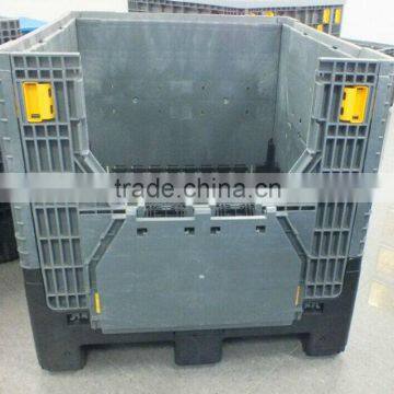 Good price collapsible foldable plastic pallet box, Folding container