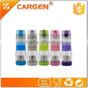 OEM design custom logo 600ml sport tea bottle