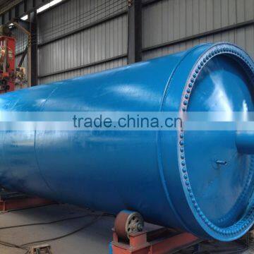 newest design 6tons used tyre to oil pyrolysis machine