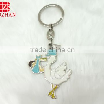 Wholesale beautiful promotional gifts alloy key chain