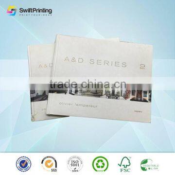 Best quality promotional discount hot hardcover books printing