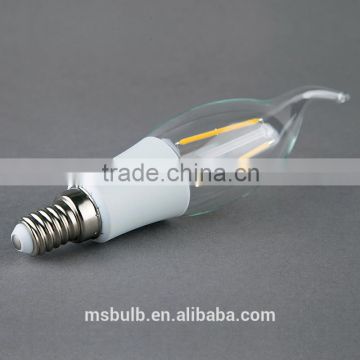 Led candle bulb C35 E14 dimmable filament led light manufacturing plant