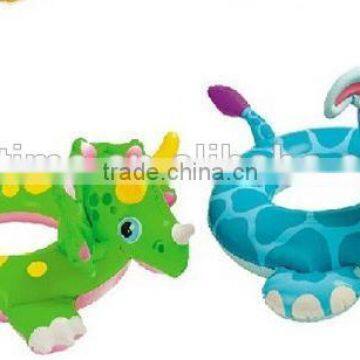 PVC Inflatable Floating Wholesale Kids Animal Swimming Ring photo-2