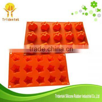 Wholesale Star Shaped Silicone Chocolate Mold