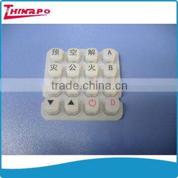 Electronic soft silicone button,custom made silicone button rubber keypad