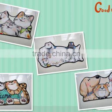 super soft plush kids' cartoon animal mat