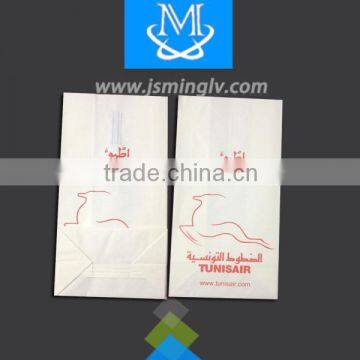 disposable airplane clean paper bag can OEM