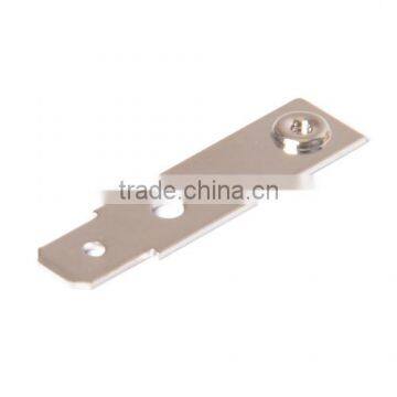 Sheet Metal Stamping Nickel Plating Electrical Automotive Flat Terminal