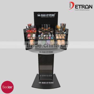 Customized Retail Corrugated Acrylic Cosmetic Display Unit