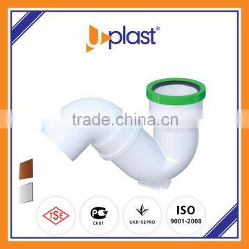 PVC pipe fittings 87 degree s siphon