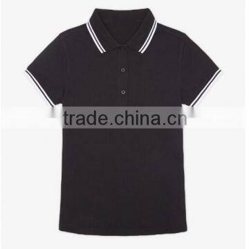 2016 Latest design blank sport polo t shirt,new design polo t shirt for women