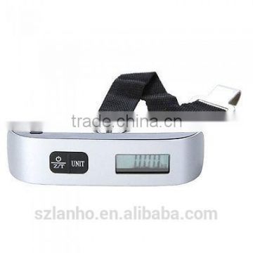 10g/50Kg 110Lb*0.02Lb Electronic Digital Portable Luggage Hanging Weight Scale