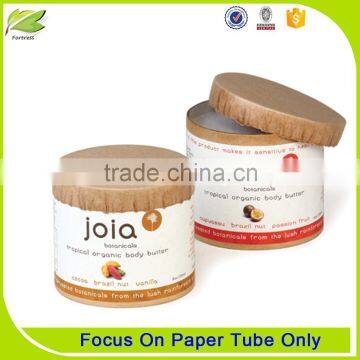 Hygienic cylinder food packaging paper box