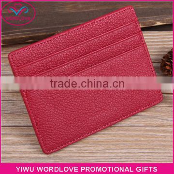 Hotsale Leather RFID Blocking Sleeve Card Wallet Card Protection Holder