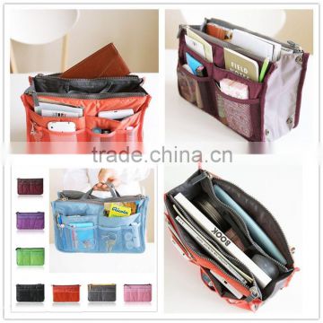 Travel Insert Organizer Handbag Purse Large liner WomenLady Makeup Organiser Bag