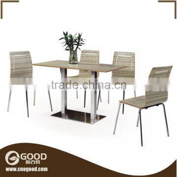 2014 Modern Simply Style Square Wood Table Set 019