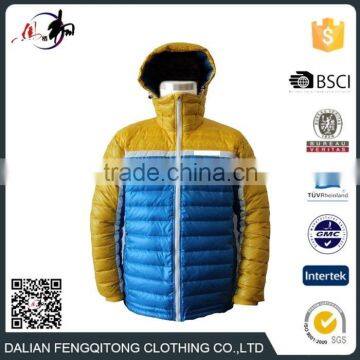 Hotsale OEM Ultra Light Impact Hooded Goose Down Jackets