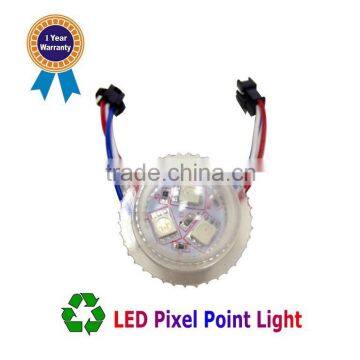 Outdoor Round Led Point Light 3.5inch Diameter 6w 5050 Rgb Led Pixel Light photo-4