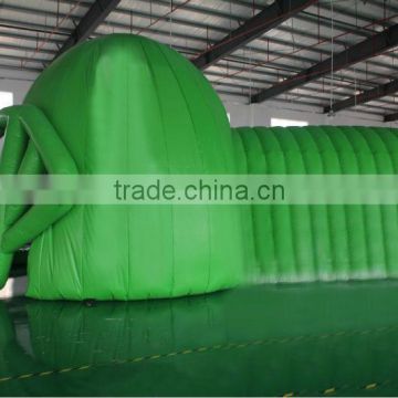 inflatable football helmet tunnel for kids/Greenhouse tunnel inflatable