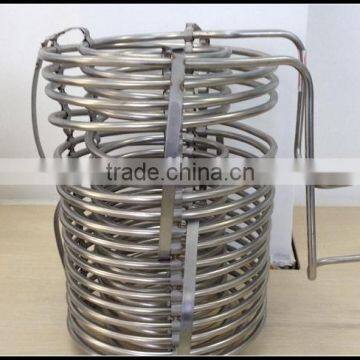 SUS 304 coil stainless steel coil tubing heat exchanger