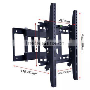 Factory Wholesale Articulating Arm 180 Degree Swivel and Tilt Full Motion Cantilever TV Wall Mount With Vesa 400*400 photo-2