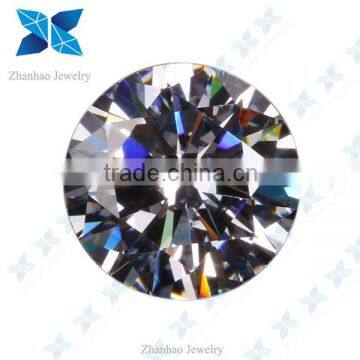 Round brilliant cut white korean cubic zirconia cz stones for jewelry