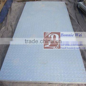 Hot dipped galvanized Cheaper Price of checkered plate