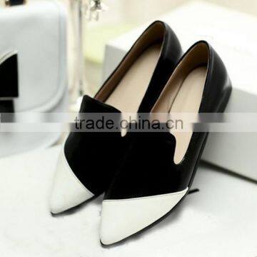Fashion Ladies Summer Shoes Flat Lady Shoes Leather Women Shoes CP6669