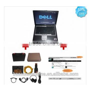 New B-MW ICOM A2 with BMW I-COM 11V Software professional universal auto diagnostic scanner Plus Dell D630 Laptop