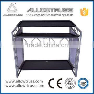 Aluminum dj booth table,dj counter,dj truss