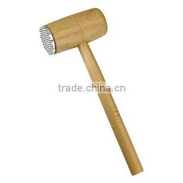 One selling Wooden and metal aluminum meat hammer,meat tenderize