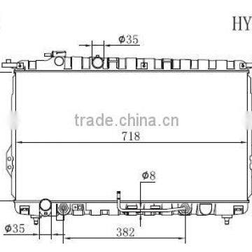 Cooling System Radiator for Hyundai Auto Engine Motorcycles Auto Share Parts photo-3