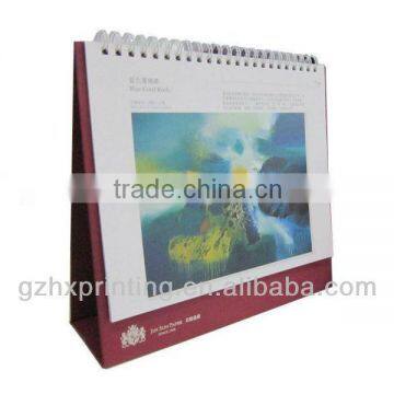 Custom-made 2015 year photo calendar with hot stamping logo