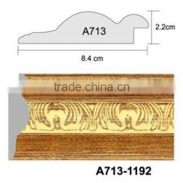 ps painting frame/art frame moulding/fashion oil painting frame/wall frame home decorative/ps foam frame/carved painting frame