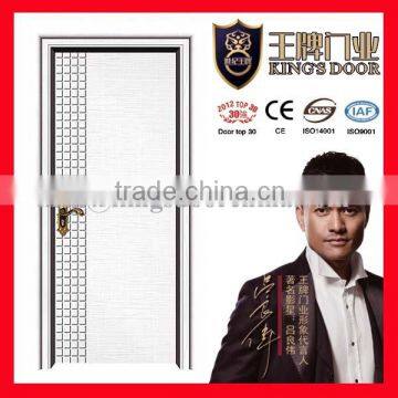 MDF PVC soundproof doors with simple designs