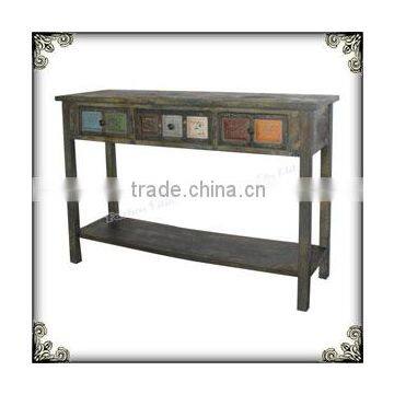 Curio with drawer brillante cabibet