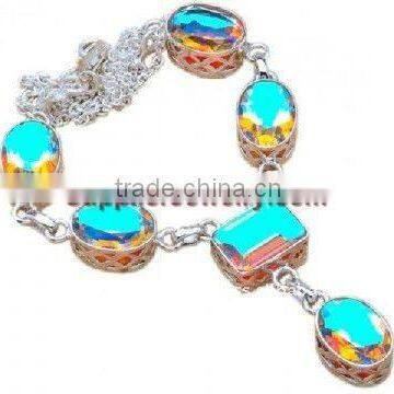 Rainbow Mystic Topaz Jewelry Necklaces